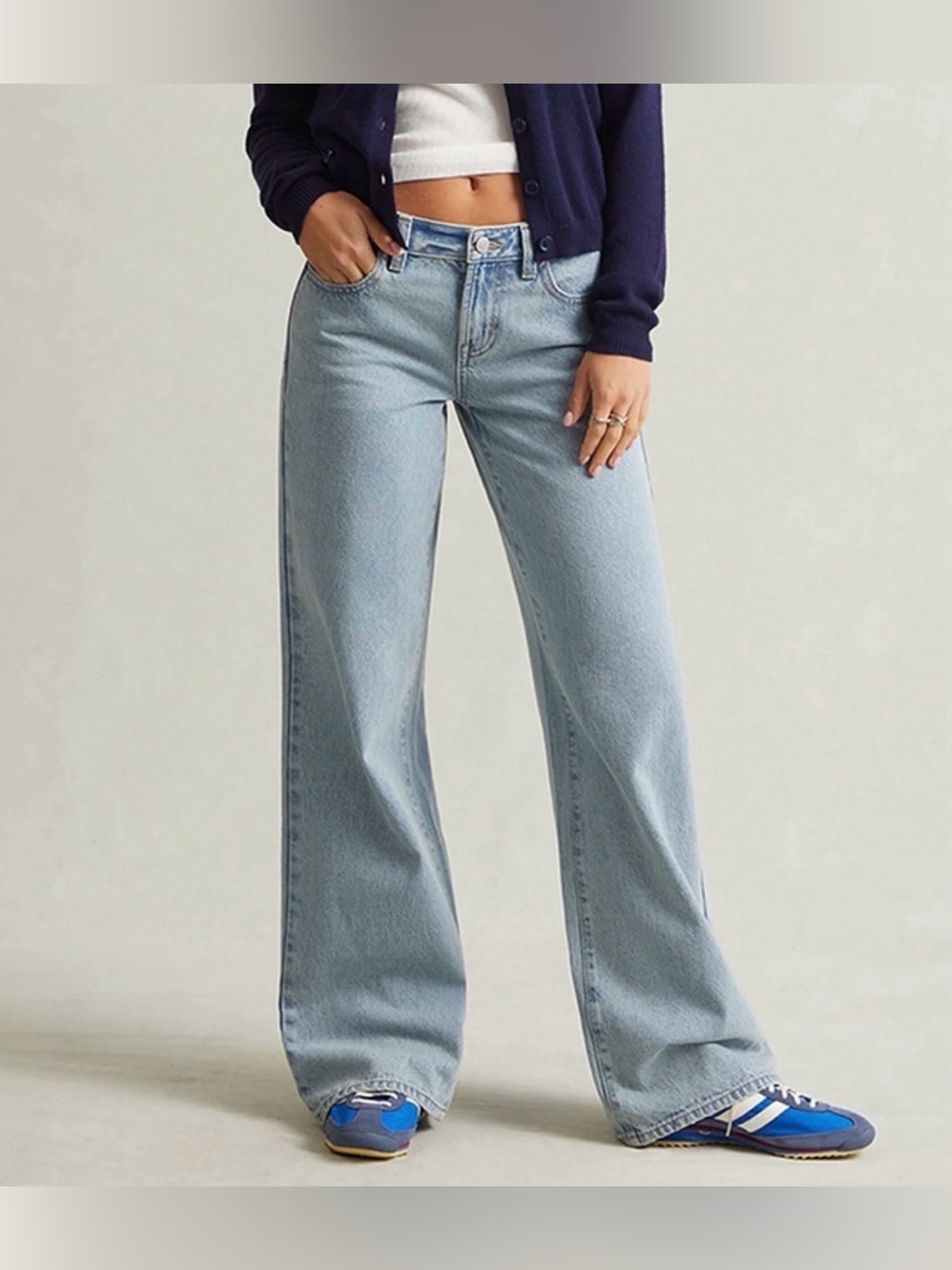 Rare Edit Denim Pacsun Low Rise Baggy Jeans Sz 27 Nwt